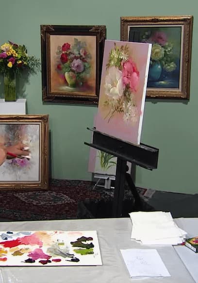 Watch The Beauty Of Oil Painting S03 E01 Pastel Poppy Bouquet Free