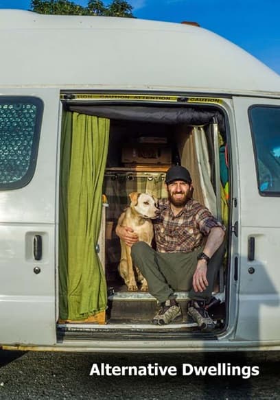 S04:E06 - Living Stealth Van Life at a University to Live Rent Free / Moving Truck Converted Into Tiny Home