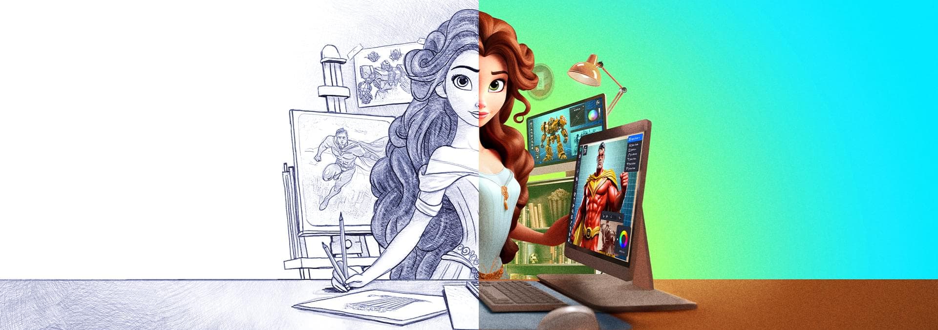 Watch Pencils vs. Pixels (2023) - Free Movies | Tubi