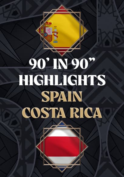 Spain vs. Costa Rica - 90' in 90"