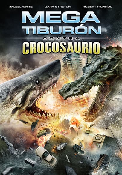 Mega Tiburón Contra Crocosaurio (Doblado)