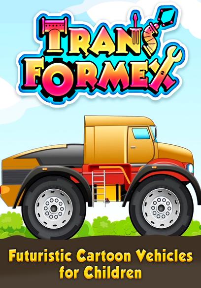 Transformex: Futuristic Cartoon Vehicles for Children