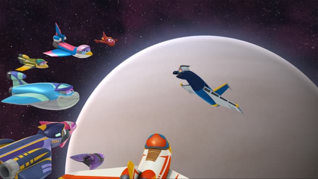 Watch Space Racers S01:E01 - Hawk's Day - Free TV Shows | Tubi