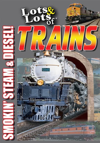 lots and lots of trains commercial
