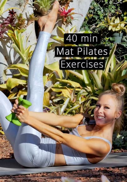 40 Min Mat Pilates Exercises