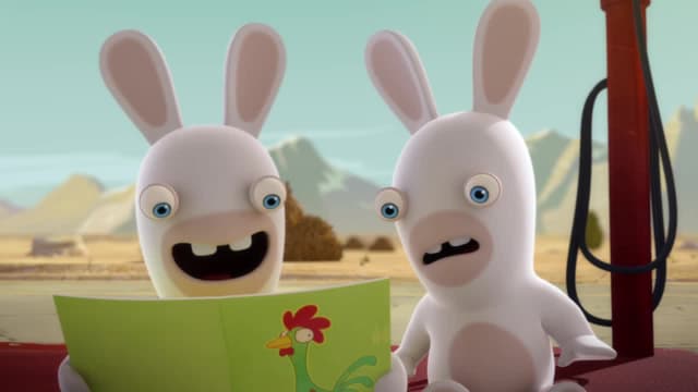 S01:E15 - Flight of the Rabbids / the Rabbid Who Fell to Earth / Holy Rabbid-Cow!