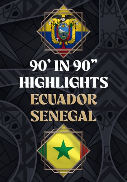 Ecuador vs. Senegal - 90' in 90"