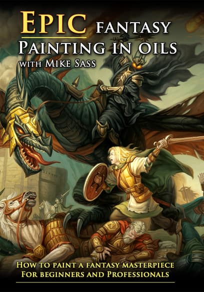 Epic Fantasy Painting in Oils