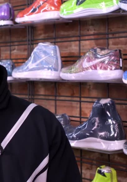 saquon barkley sneaker shopping