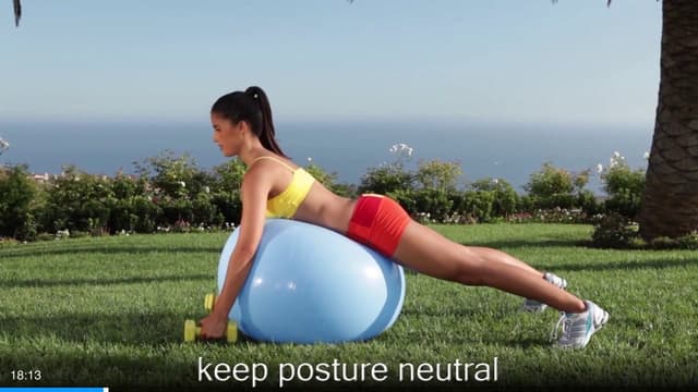 S01:E12 - Sculpt With Stability Ball & Dumbbells