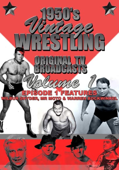 1950's Vintage Wrestling Broadcasts (Vol. 1)