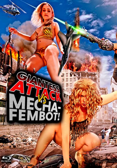 Giantess Attack vs. Mecha-Fembot!