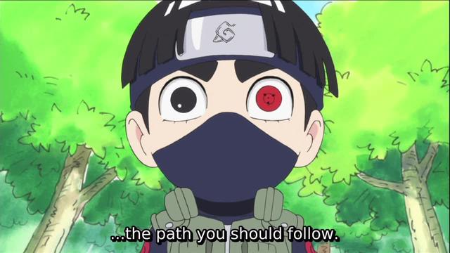 S01:E04 - Guy Sensei Didn't...Do It... / Guy Sensei's Rival Is Kakashi Sensei