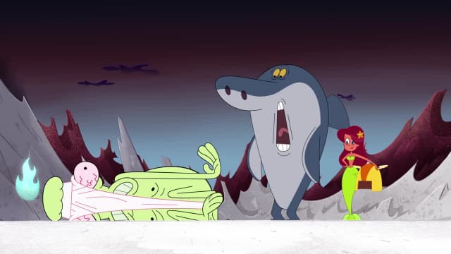 Watch Zig & Sharko: At the Beach S02:E23 - The Scent of the Hyena / The