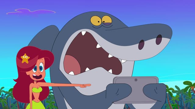 Watch Zig & Sharko: At the Beach S02:E03 - King of the Animal World ...