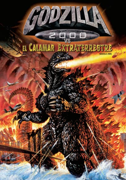 Godzilla 2000 vs El Calamar Extraterrestre (Doblado)