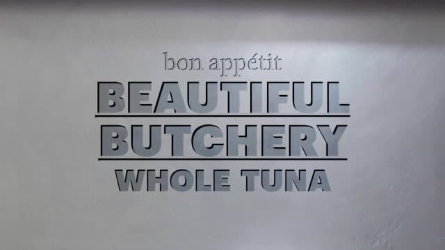 S01:E04 - How to Butcher a Whole Tuna: Every Cut of Fish Explained