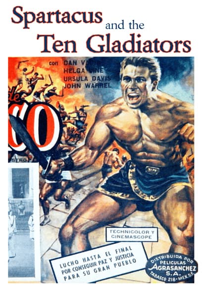 Spartacus and the Ten Gladiators