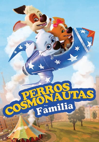 Perros Cosmonautas Familia (Doblado)
