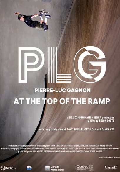 PLG - Pierre-Luc Gagnon - at the Top of the Ramp