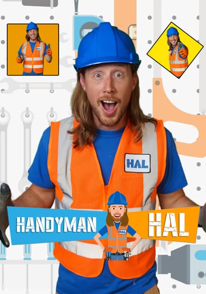 S01:E08 - Forklift for Kids with Handyman Hal | Construction Equipment Fun Videos for Kids
