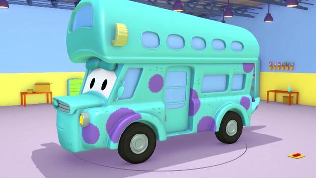 S01:E04 - Denver El Bus De Dos Pisos Es Sullivan De Monsters, Inc